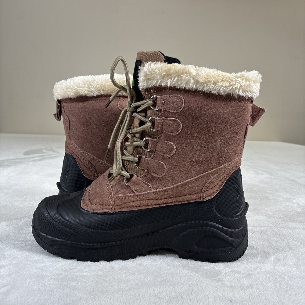 Brand New Itasca Cedar Boots Size 7 Buff Shearling Collar FS Benefits Charity - Picture 8 of 16